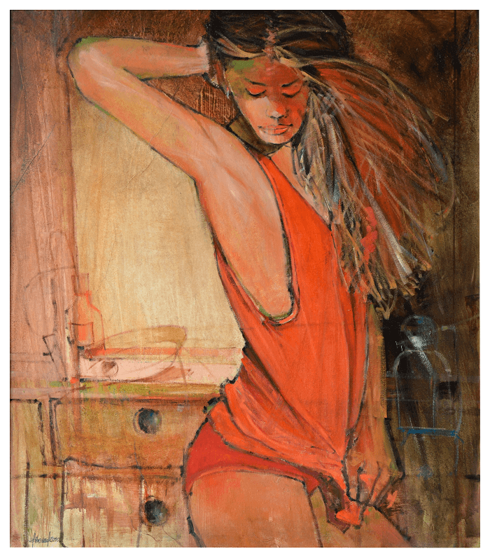 Interior Woman figure