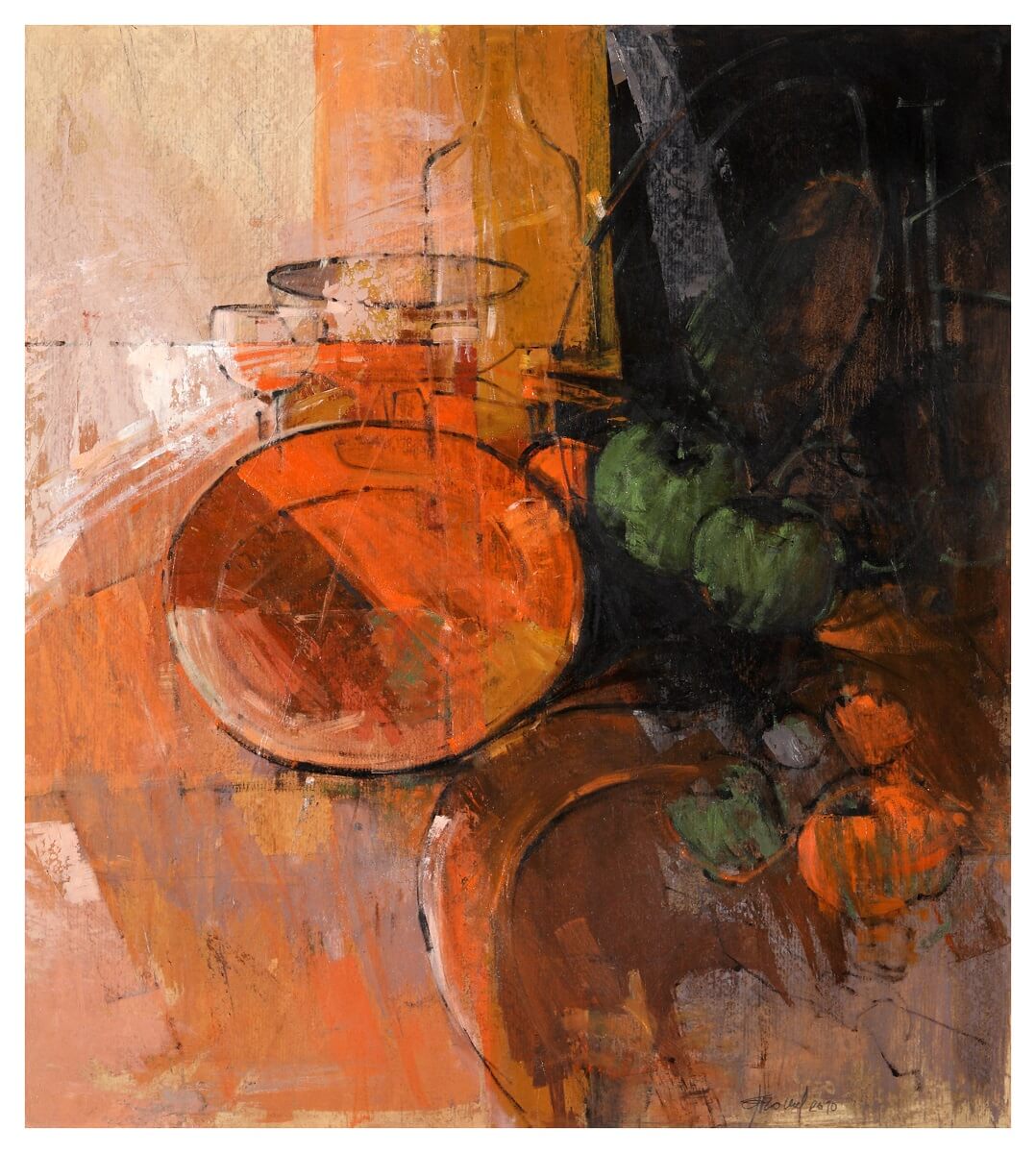 Ovals on the table